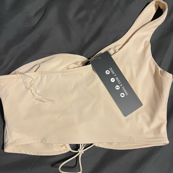 Beige high waisted bikini set - Picture 10 of 13